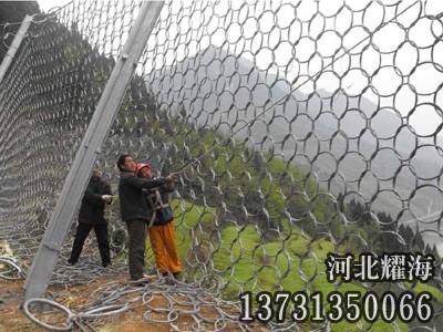 邊坡防護(hù)網(wǎng)安裝