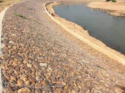 石籠網(wǎng)安裝實(shí)拍