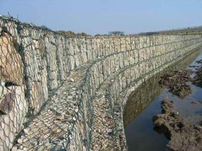 石籠網(wǎng)安裝實(shí)拍